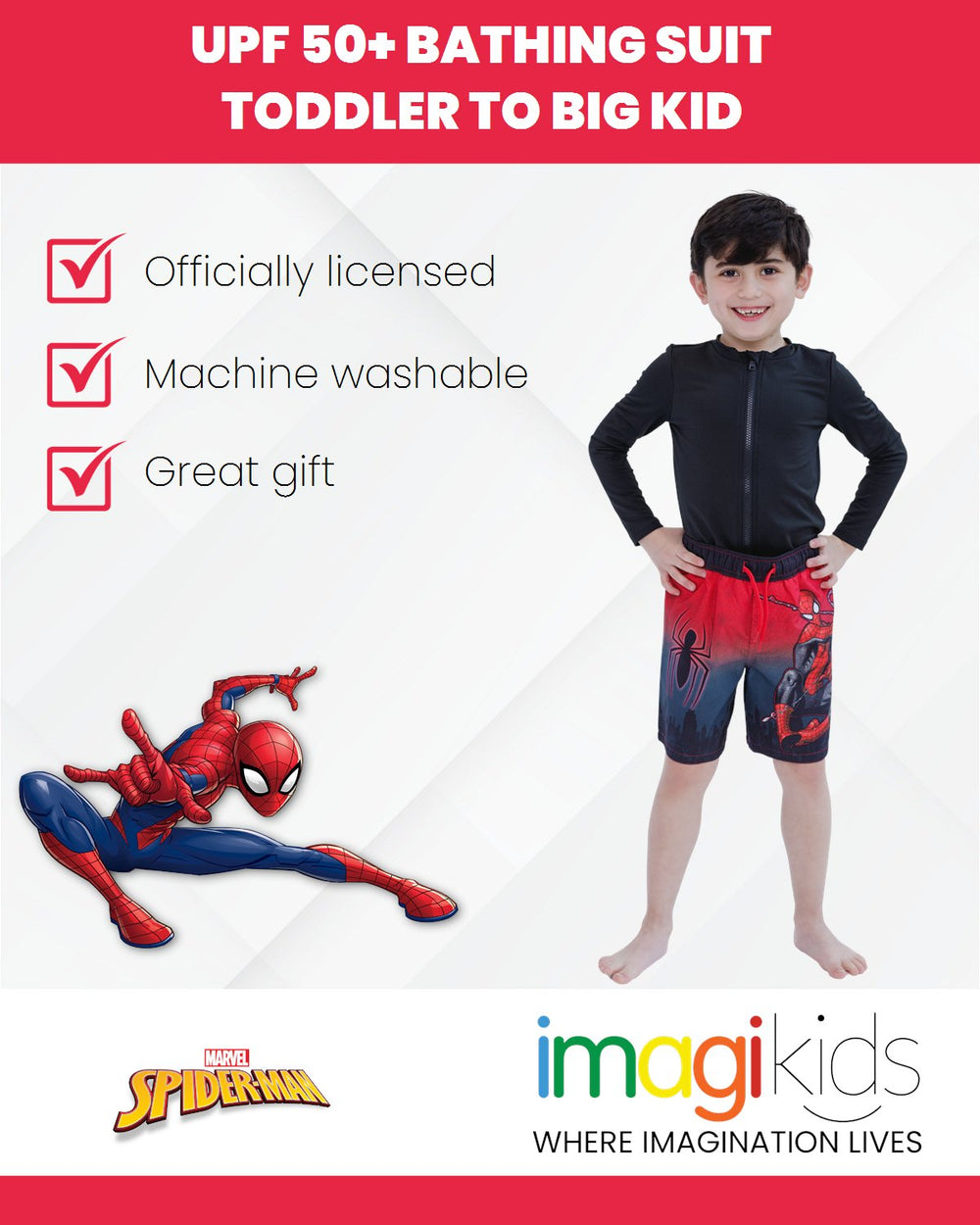 Spiderman Official Character Clothing | imagikids