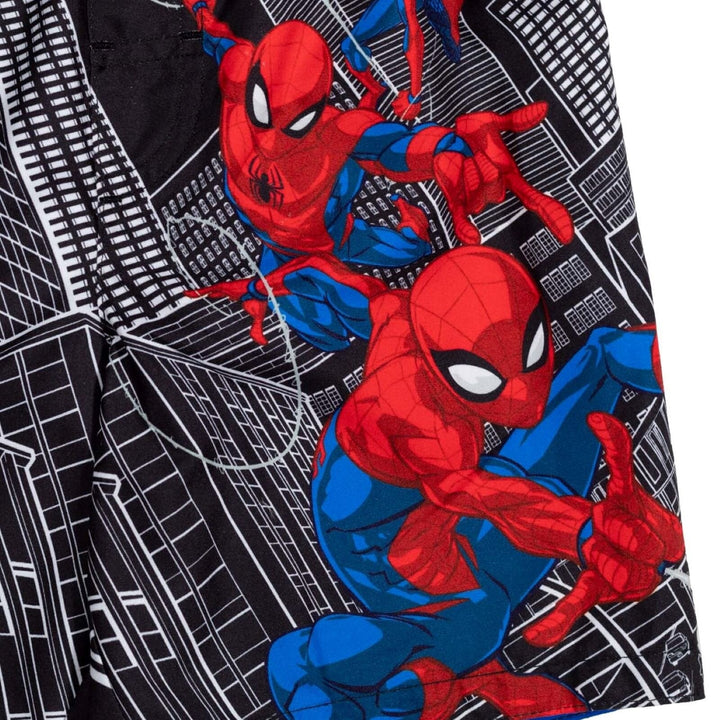 Marvel Spider - Man UPF 50+ Swim Trunks Bathing Suit - imagikids