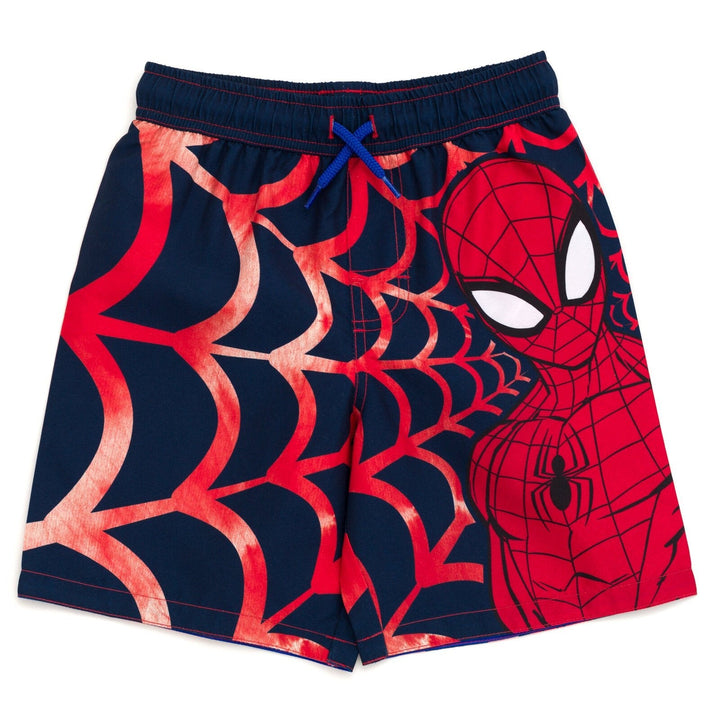 Marvel Spider - Man UPF 50+ Swim Trunks Bathing Suit - imagikids