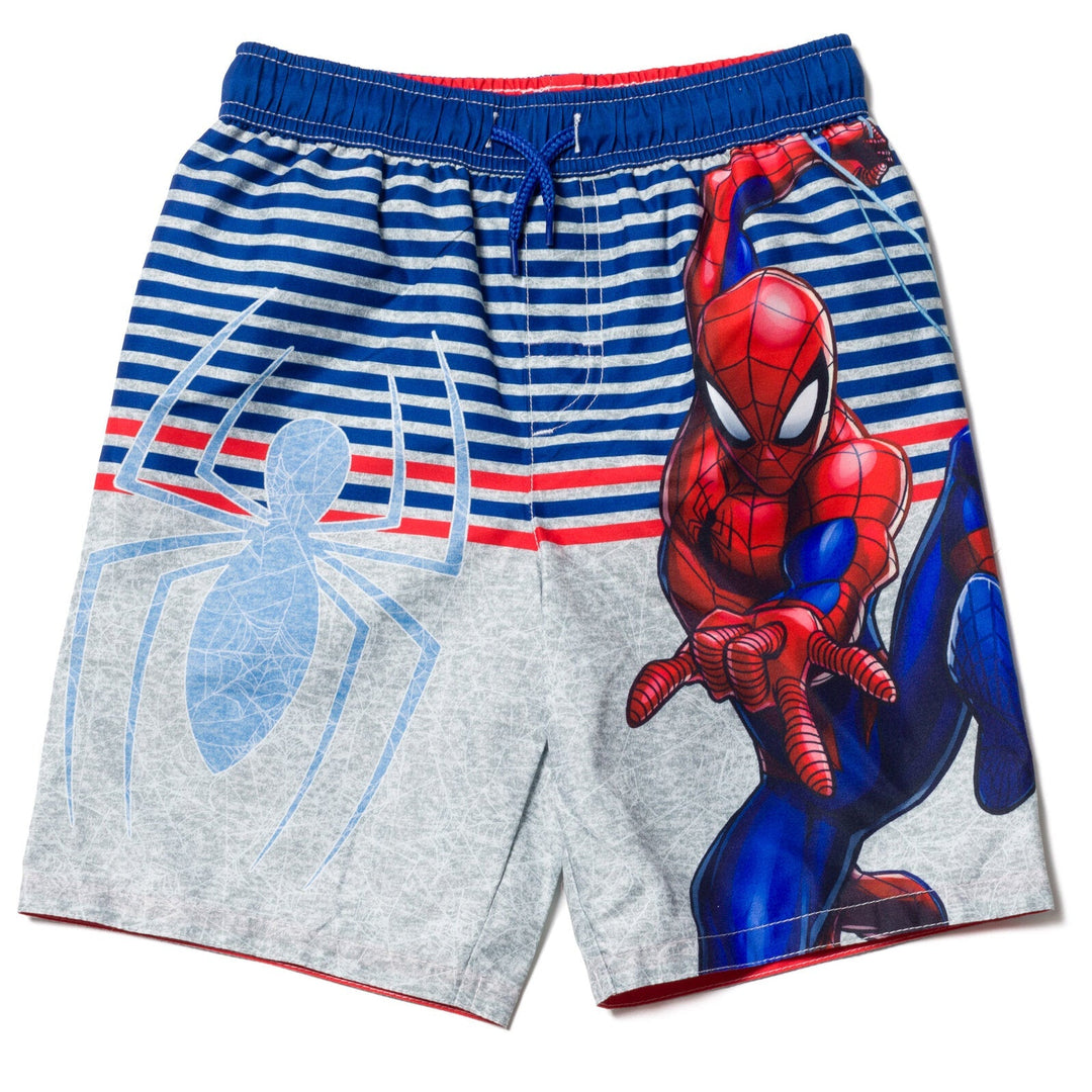 Marvel Spider - Man UPF 50+ Swim Trunks Bathing Suit - imagikids