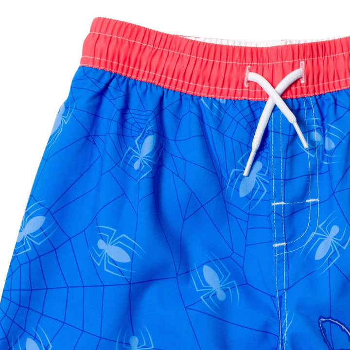 Marvel Spider - Man UPF 50+ Swim Trunks Bathing Suit - imagikids