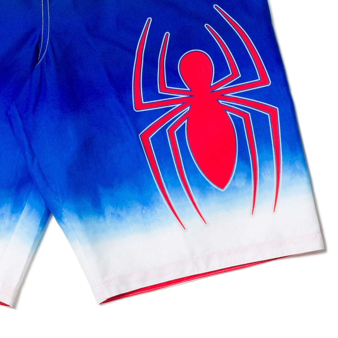 Marvel Spider - Man UPF 50+ Swim Trunks Bathing Suit - imagikids