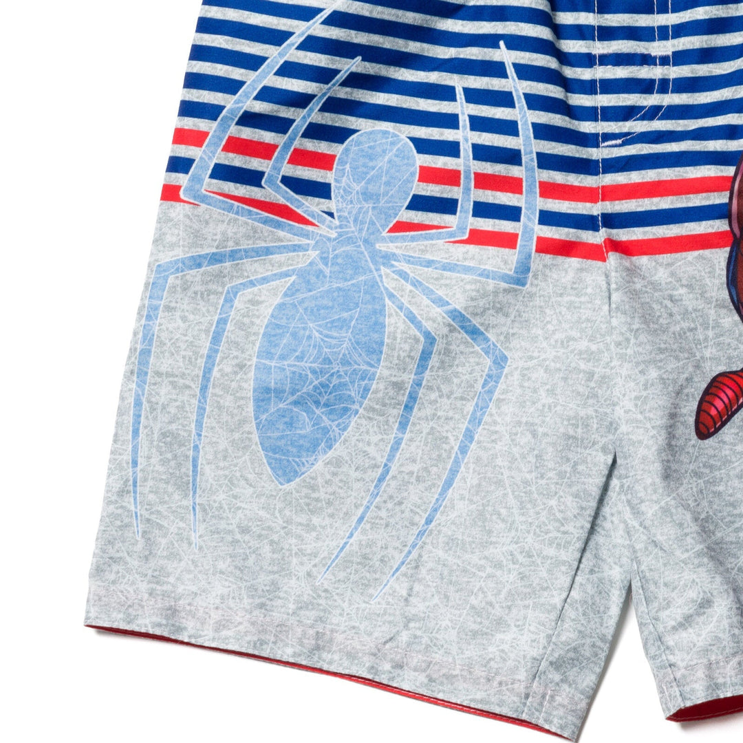 Marvel Spider - Man UPF 50+ Swim Trunks Bathing Suit - imagikids