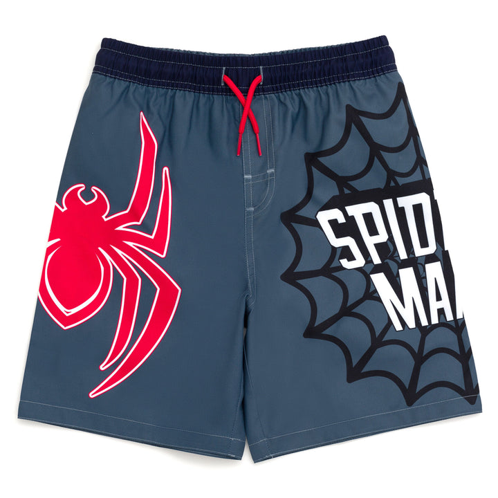 Marvel Spider-Man UPF 50+ Swim Trunks Bathing Suit