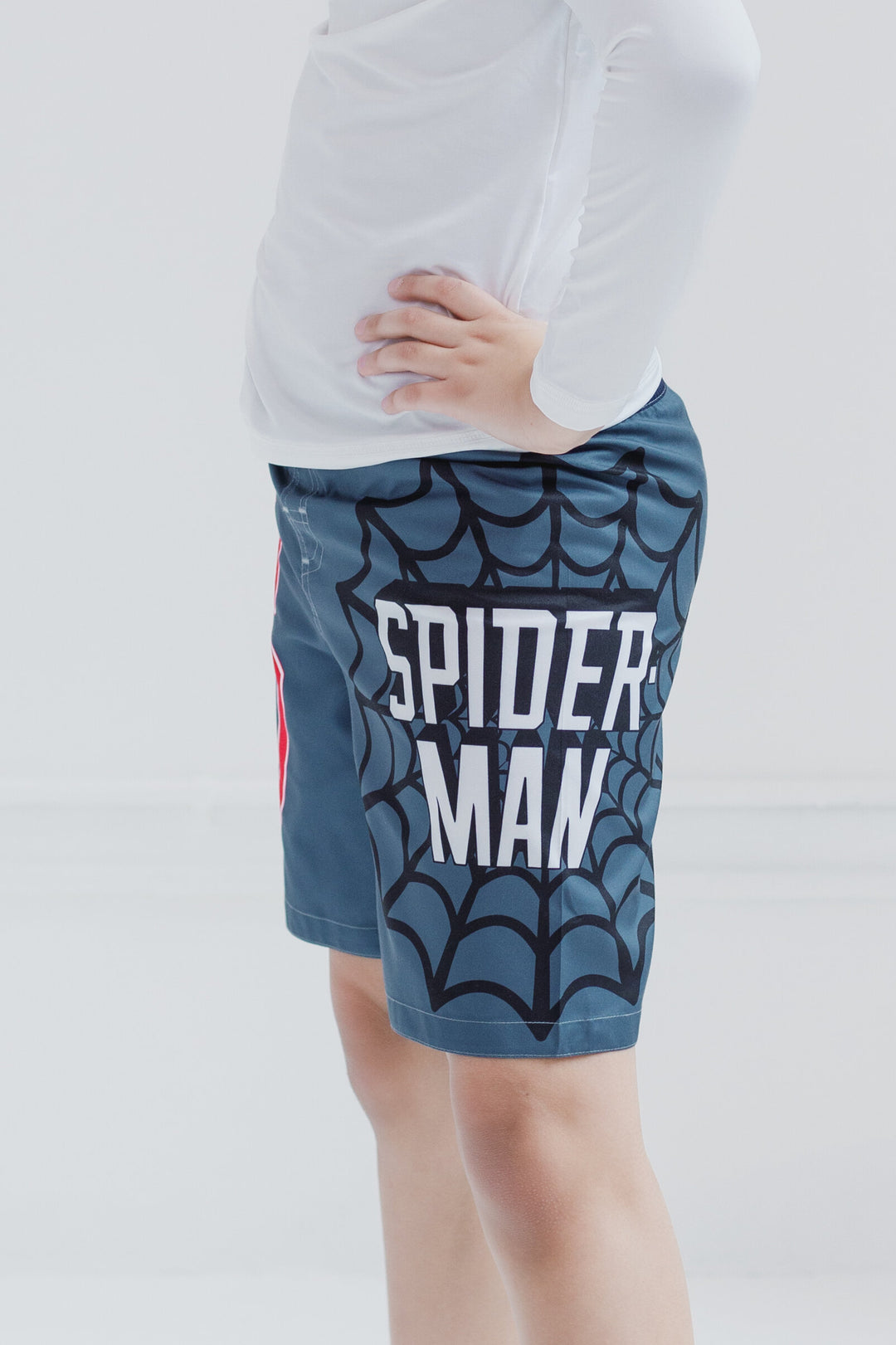 Marvel Spider-Man UPF 50+ Swim Trunks Bathing Suit