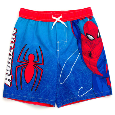 Marvel Spider-Man UPF 50+ Swim Trunks Bathing Suit