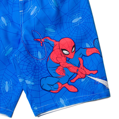 Marvel Spider-Man UPF 50+ Swim Trunks Bathing Suit