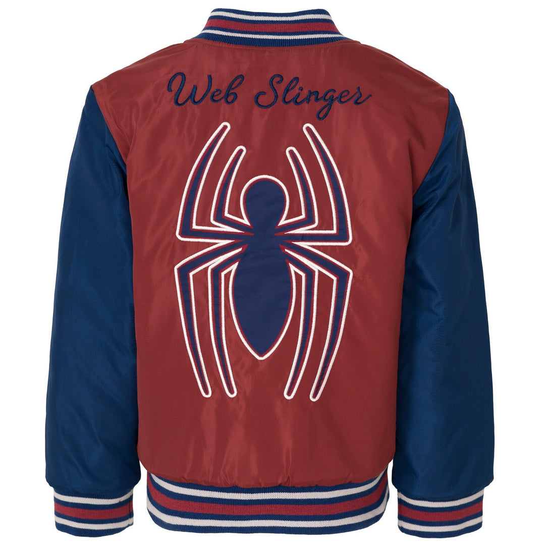 Marvel Spider - Man Varsity Bomber Jacket - imagikids