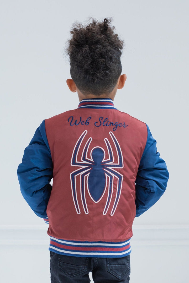 Marvel Spider - Man Varsity Bomber Jacket - imagikids