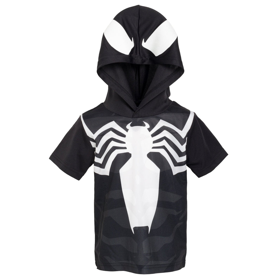 Marvel Spider - Man Venom Athletic T - Shirt Mesh Shorts Outfit Set - imagikids