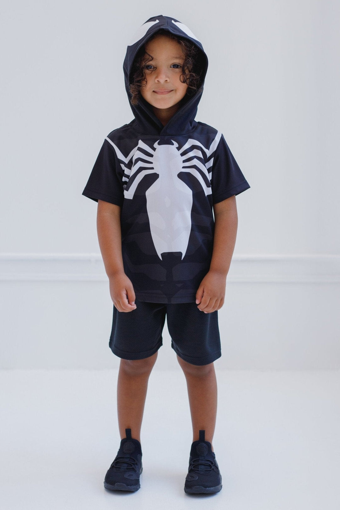 Marvel Spider - Man Venom Athletic T - Shirt Mesh Shorts Outfit Set - imagikids