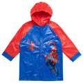 Marvel Spider-Man Waterproof Hooded Rain Jacket Coat