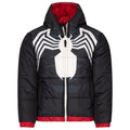 Marvel Spider-Man Zip Up Cosplay Winter Coat Puffer Jacket Little Kid to Big Kid