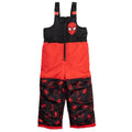Marvel Spider-Man Zip Up Winter Snow Bib Ski Pants