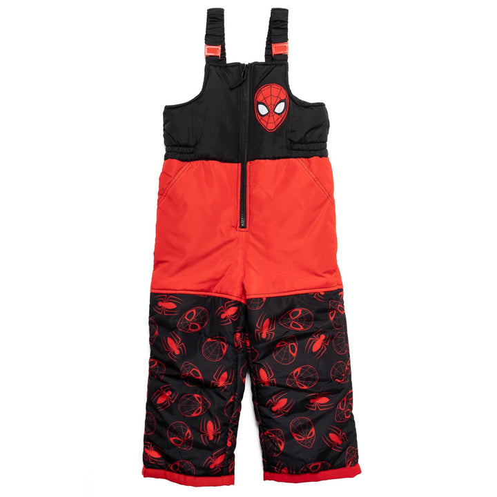 Marvel Spider - Man Zip Up Winter Snow Bib Ski Pants - imagikids