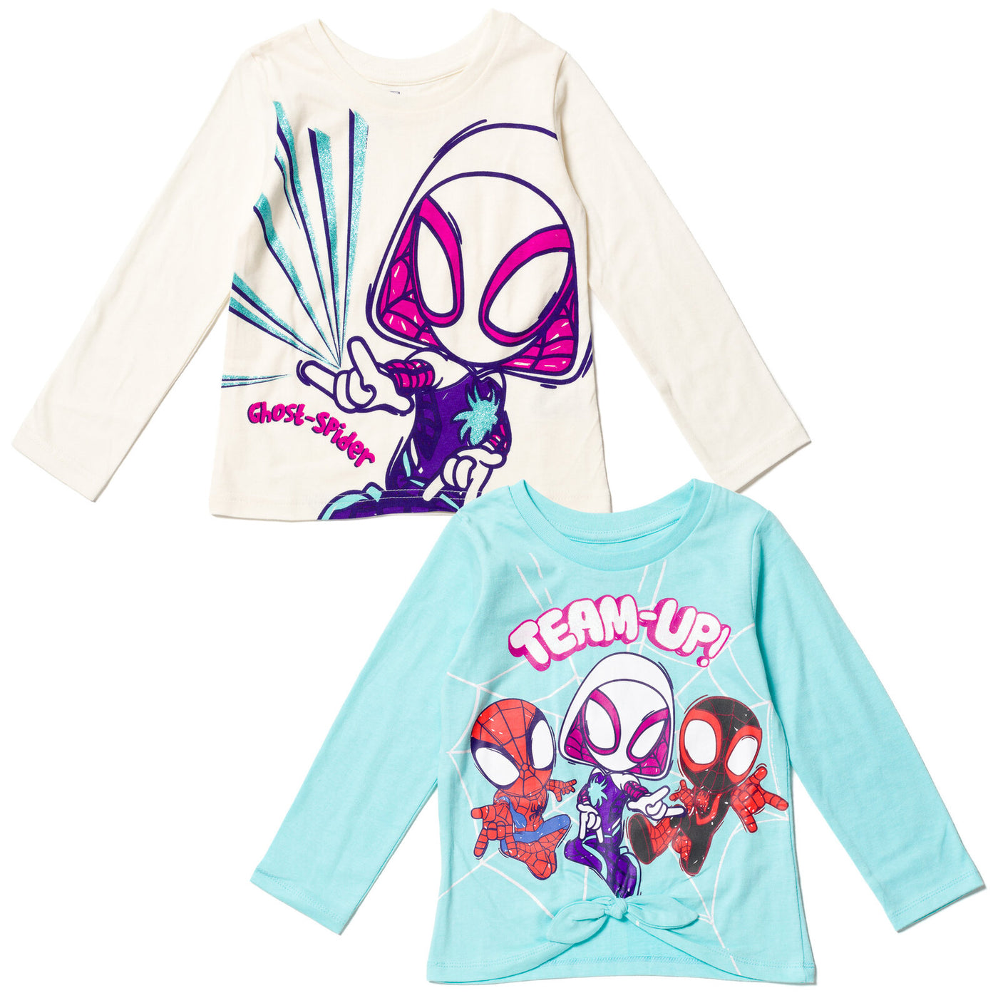 Marvel Spidey and His Amazing Friends 2 Pack Long Sleeve T-Shirts