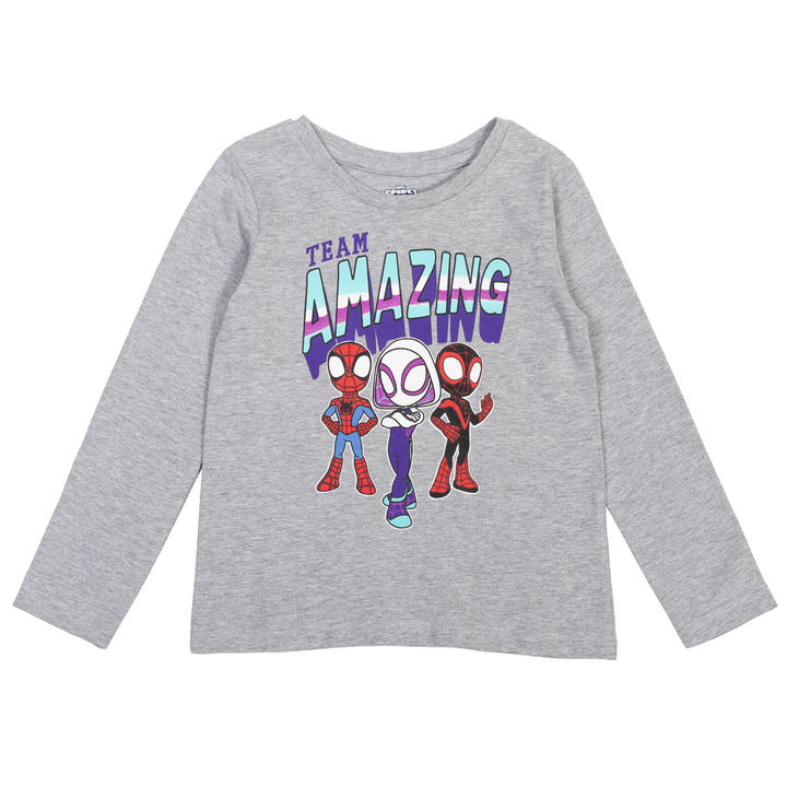 Marvel Spidey and His Amazing Friends 2 Pack Long Sleeve T-Shirts