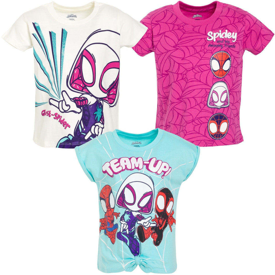 Marvel Spidey and His Amazing Friends 3 Pack T - Shirts - imagikids