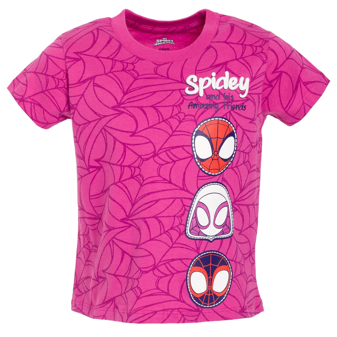 Marvel Spidey and His Amazing Friends 3 Pack T - Shirts - imagikids