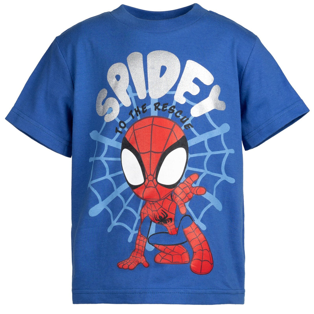 Marvel Spidey and His Amazing Friends 4 Pack Pullover T - Shirts - imagikids