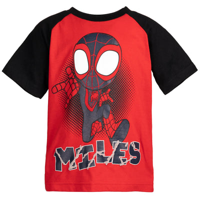 Marvel Spidey and His Amazing Friends 4 Pack Pullover T-Shirts
