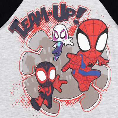 Marvel Spidey and His Amazing Friends 4 Pack T-Shirts