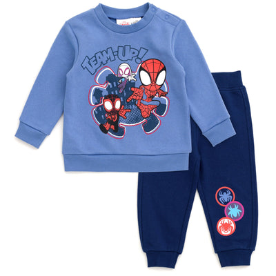 Marvel Spidey and His Amazing Friends Fleece Sweatshirt and Jogger Pants Set - imagikids