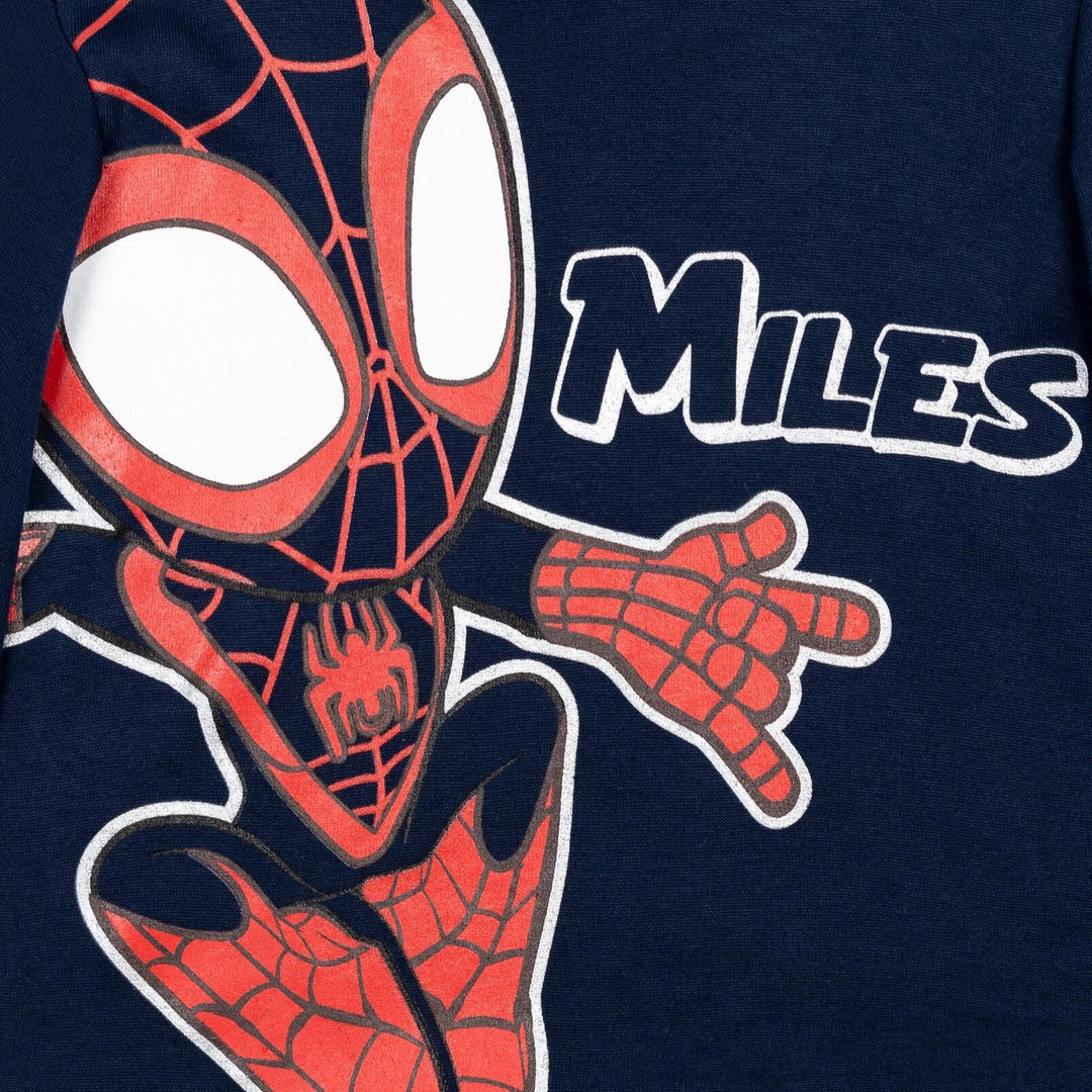 Marvel Spidey and His Amazing Friends Miles Morales Pullover Hoodie - imagikids