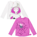 Marvel Spidey and His Amazing Friends Spider-Gwen 2 Pack Long Sleeve T-Shirts