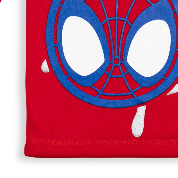 Marvel Spidey and His Amazing Friends Spider - Man Fleece Half Zip Hoodie - imagikids