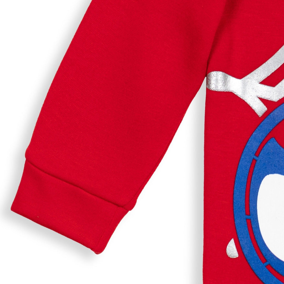 Marvel Spidey and His Amazing Friends Spider - Man Fleece Half Zip Hoodie - imagikids