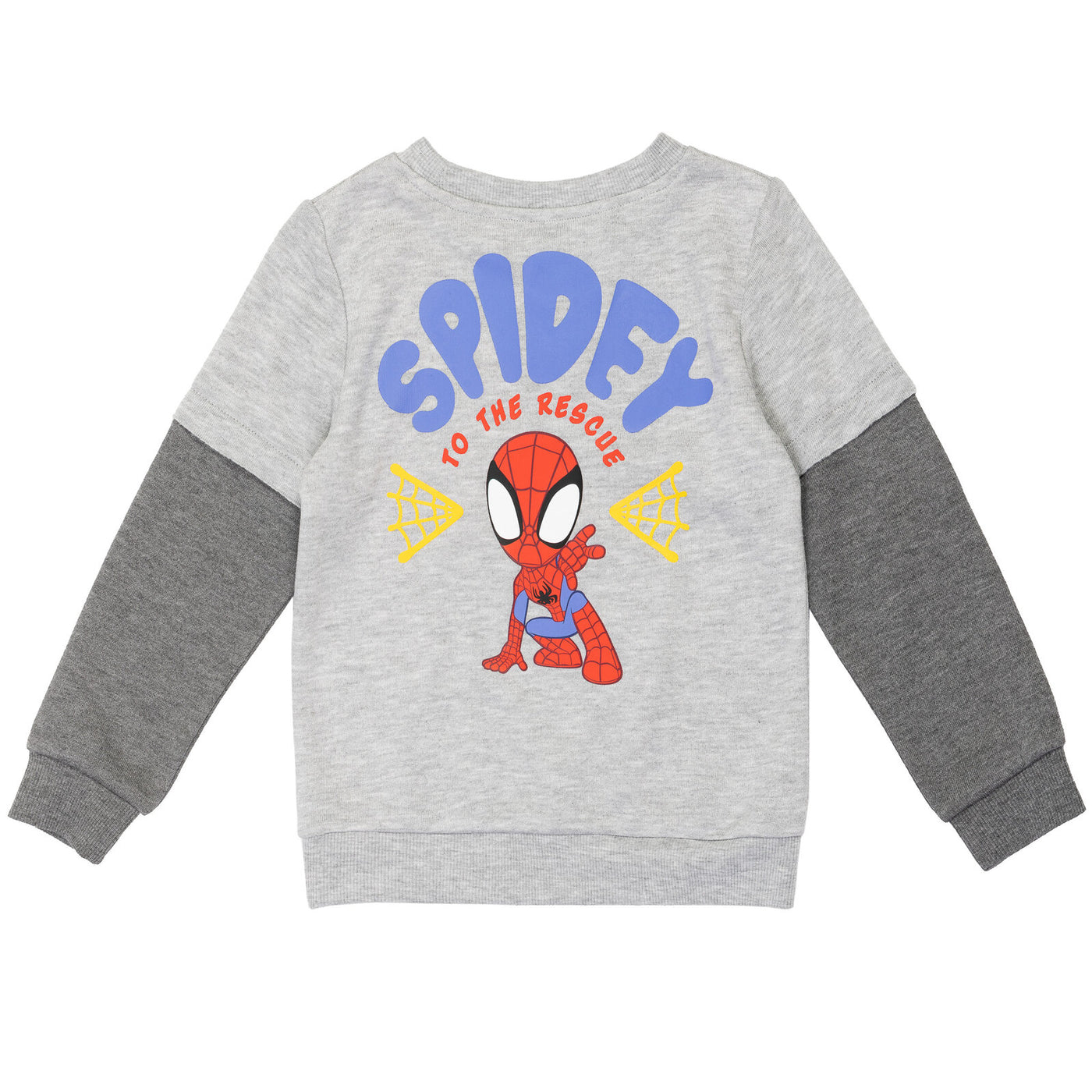 Marvel Spidey and His Amazing Friends Spider-Man Fleece Pullover T-Shirt  and Pants Toddler