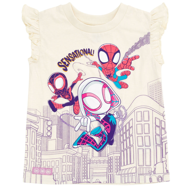 Marvel T-Shirt and Leggings Outfit Set