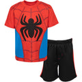 Marvel Spidey and His Amazing Friends Spider-Man T-Shirt and Mesh Shorts Outfit Set