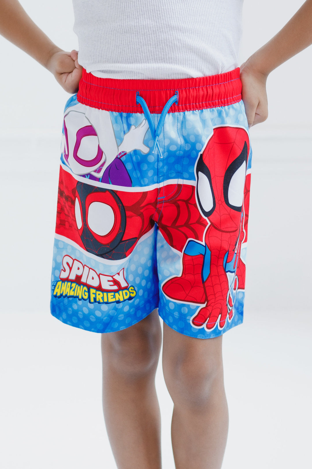 Marvel Spidey and His Amazing Friends UPF 50+ Swim Trunks Bathing Suit