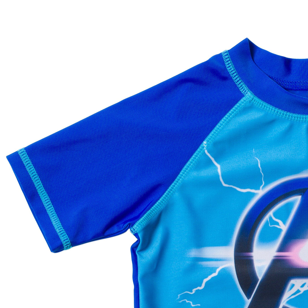 Marvel UPF 50+ Rash Guard Swim Shirt - imagikids