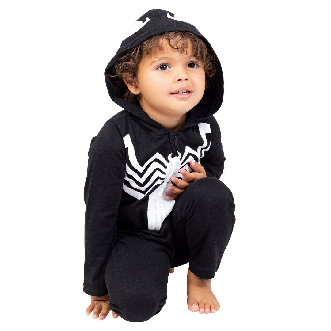 Marvel Venom Zip Up Cosplay Coverall - imagikids