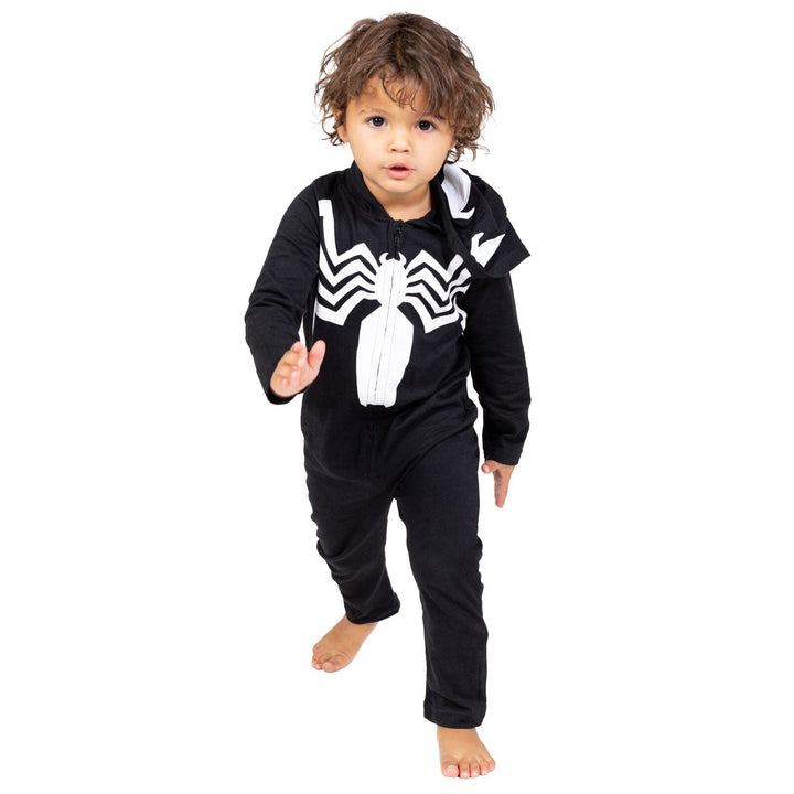 Marvel Venom Zip Up Cosplay Coverall - imagikids