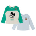 Mickey Mouse 2 Pack Long Sleeve T-Shirts