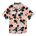 Mickey Mouse Hawaiian Button Down Dress Shirt