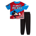 Mickey Mouse Mesh T-Shirt and French Terry Jogger Pants Outfit Set