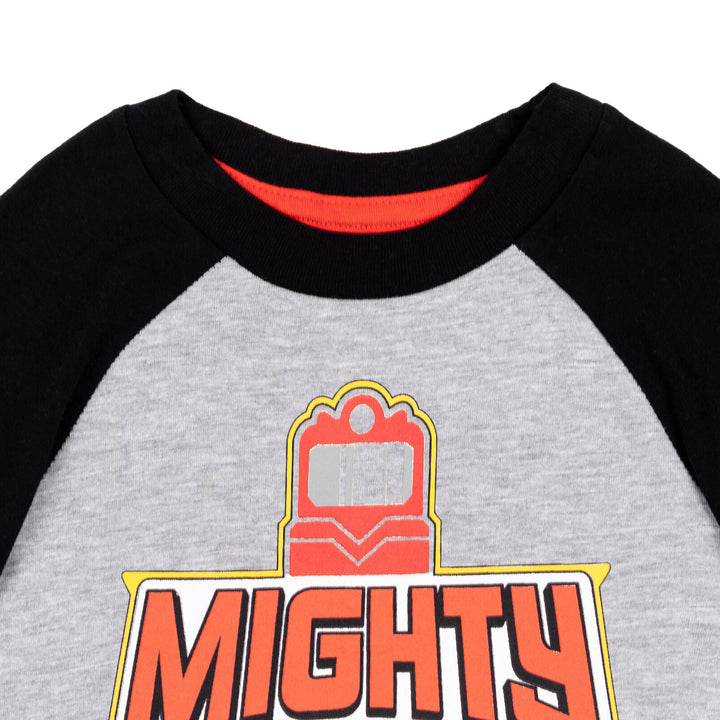 Paquete de 2 camisetas gráficas de manga larga Mighty Express