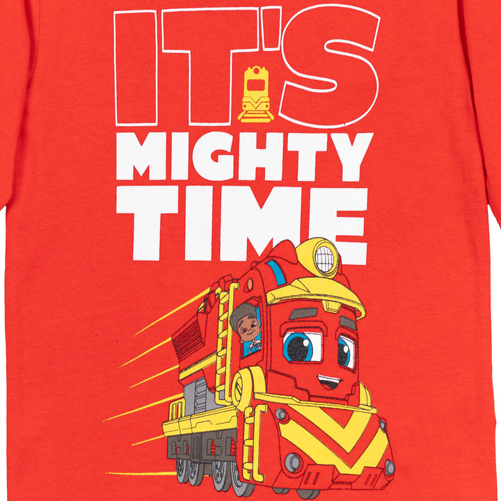 Paquete de 2 camisetas gráficas de manga larga Mighty Express