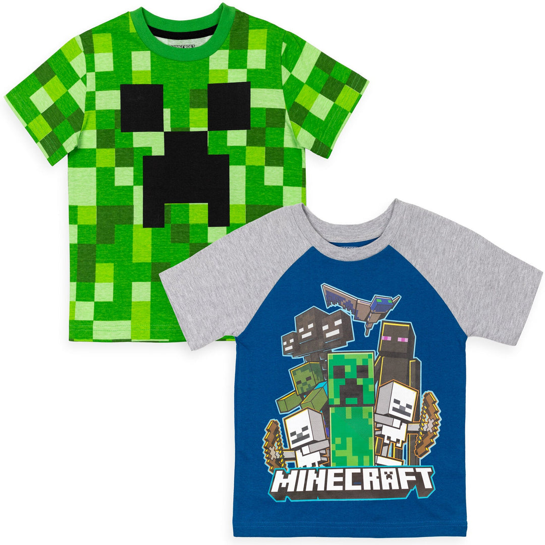 Minecraft 2 Pack Graphic T - Shirt - imagikids