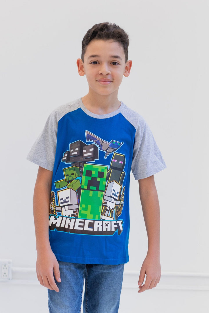 Minecraft 2 Pack Graphic T - Shirt - imagikids