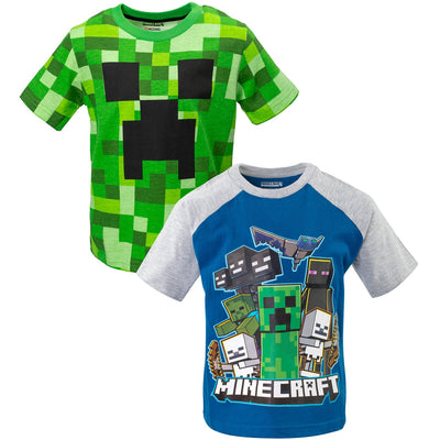 Minecraft 2 Pack Graphic T - Shirt - imagikids