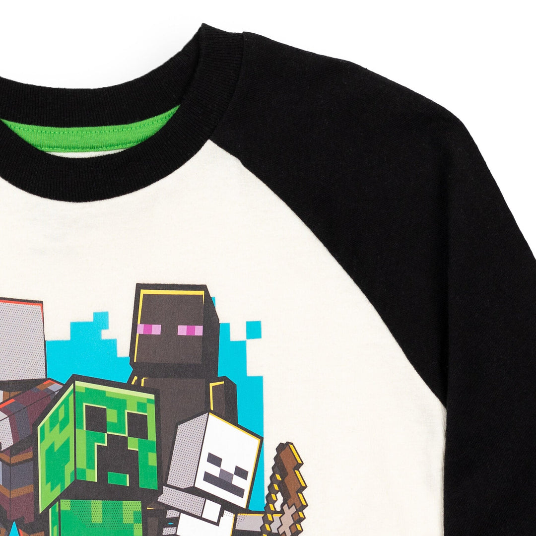 Minecraft 2 Pack Long Sleeve T - Shirts - imagikids