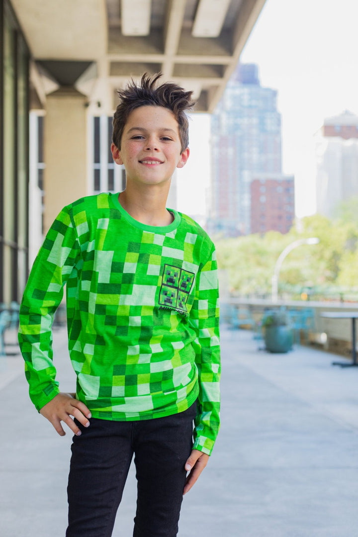 Minecraft 2 Pack Long Sleeve T - Shirts - imagikids