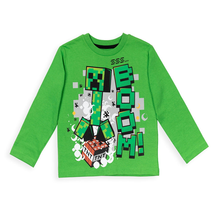 Minecraft 2 Pack Long Sleeve T - Shirts - imagikids