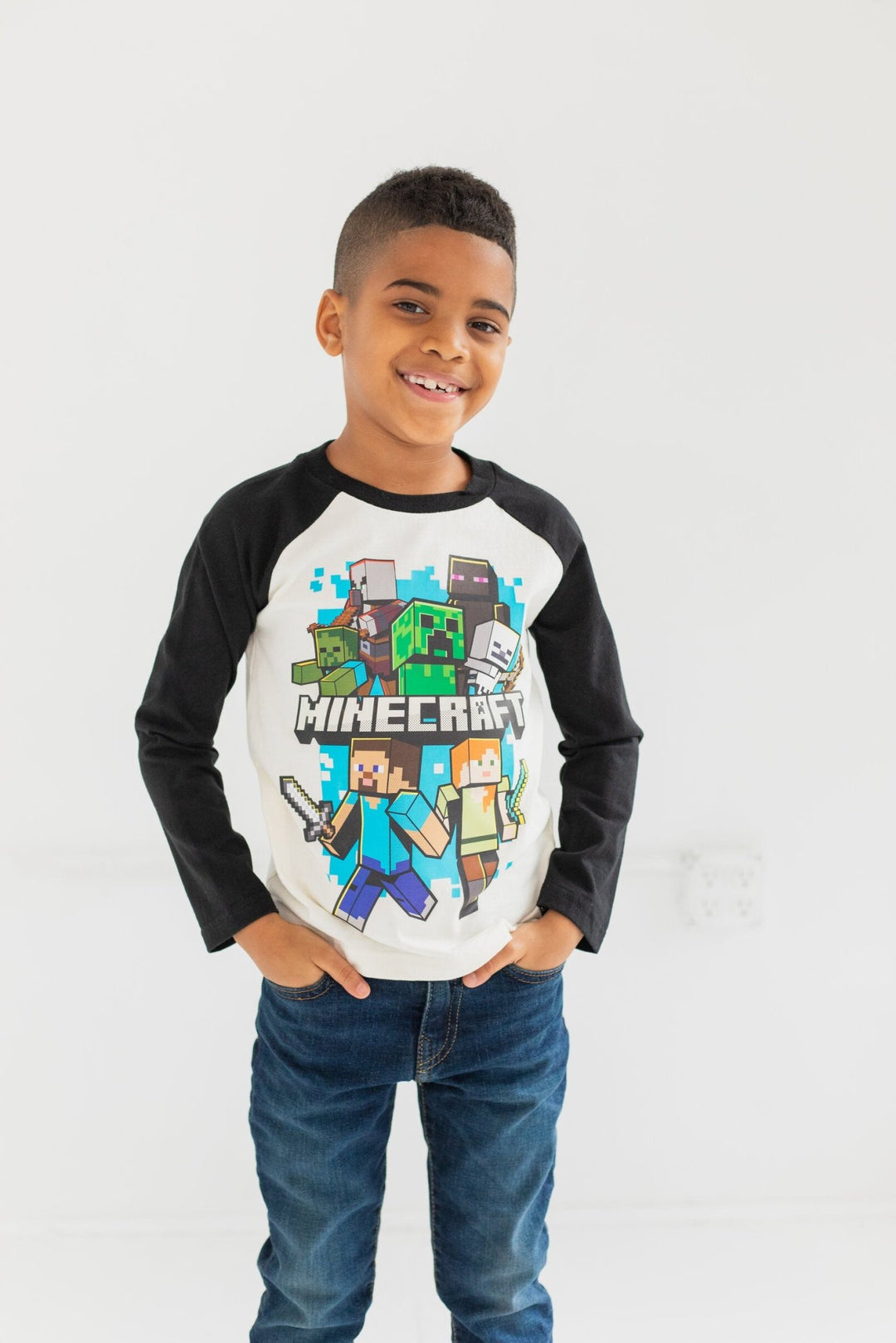 Minecraft 2 Pack Long Sleeve T - Shirts - imagikids